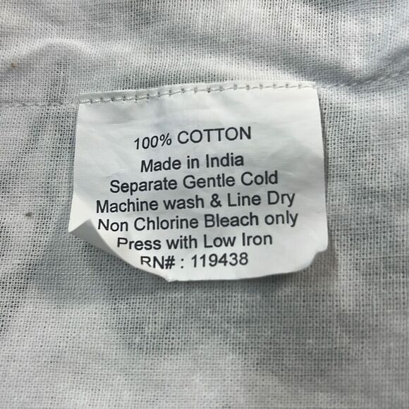 Curtain Chic, Inc. Green Floral Print Curtain Size 50” x 16” - Picture 10 of 10